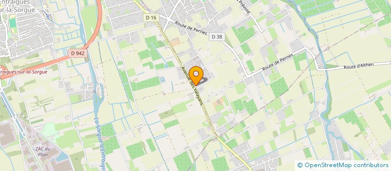 localisation de l'entreprise MARTINELLI STEPHAN  ALTHEN-DES-PALUDS