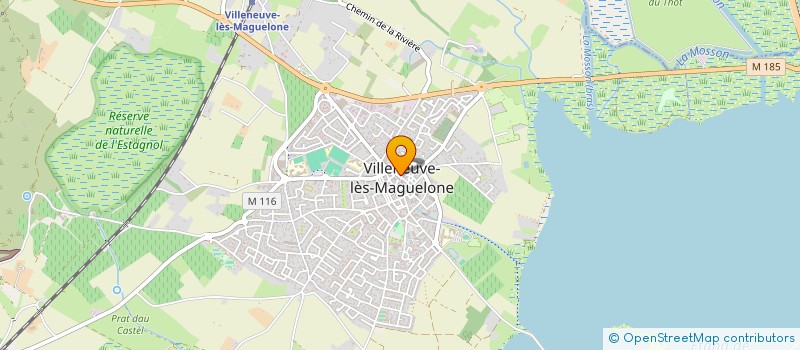 localisation de l'entreprise MARTINET  VILLENEUVE-LES-MAGUELONE