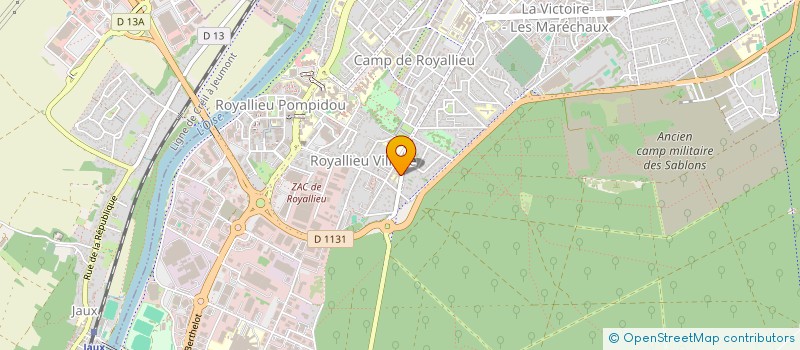 localisation de l'entreprise MARTINET ET TERNOIS à COMPIEGNE