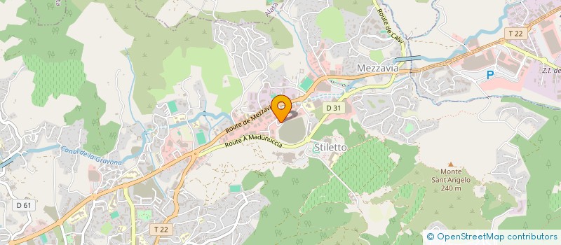 localisation de l'entreprise MARTINETTI LC à AJACCIO