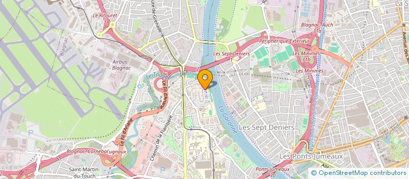 localisation de l'entreprise MARTINEZ 2022 à TOULOUSE