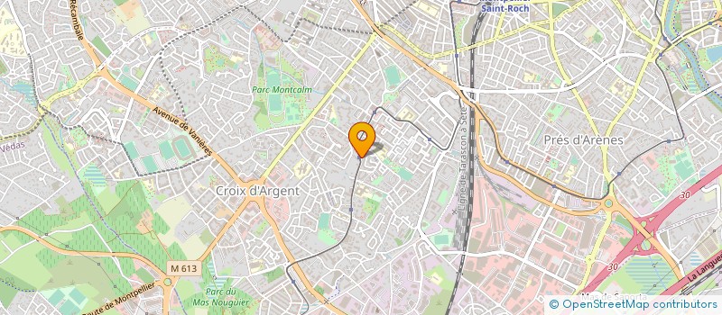localisation de l'entreprise MARTINEZ à MONTPELLIER
