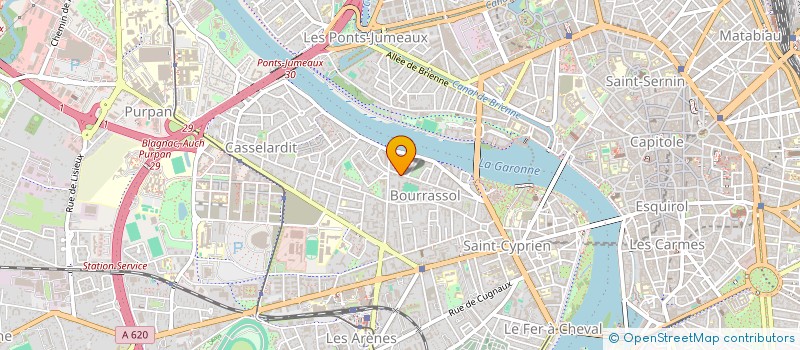 localisation de l'entreprise MARTINEZ à TOULOUSE