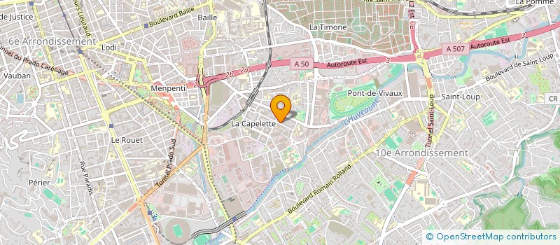 localisation de l'entreprise MARTINEZ à MARSEILLE