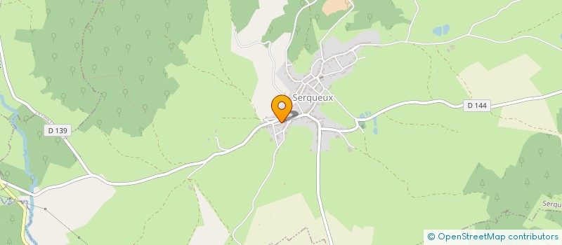 localisation de l'entreprise MARTINEZ à SERQUEUX