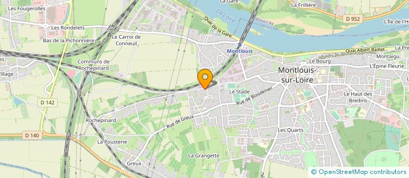 localisation de l'entreprise MARTINEZ à MONTLOUIS-SUR-LOIRE