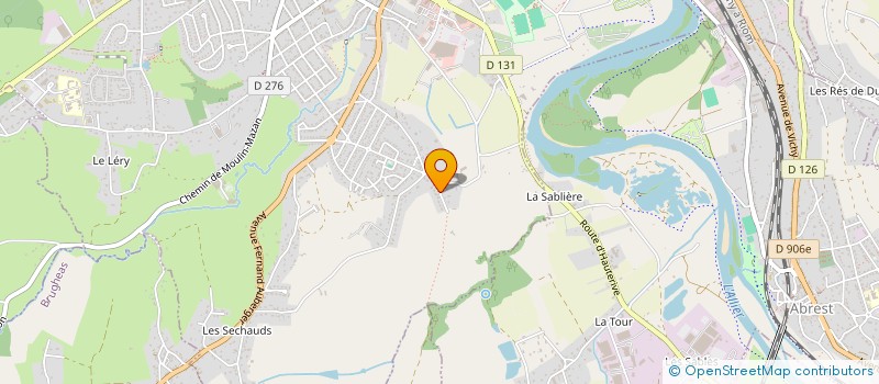 localisation de l'entreprise MARTINEZ & FILS  BELLERIVE-SUR-ALLIER