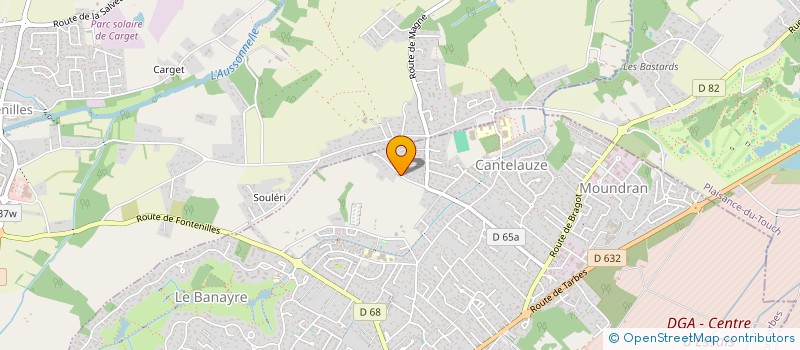 localisation de l'entreprise MARTINEZ FINANCE  FONSORBES