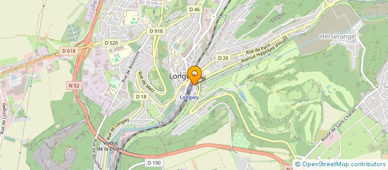 localisation de l'entreprise MARTINEZ MARCELLE ET LAURENT à LONGWY