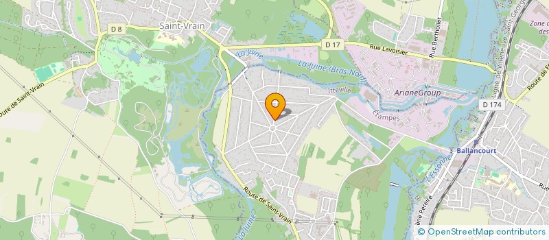 localisation de l'entreprise MARTINEZ MIGUEL C.P.S  ITTEVILLE