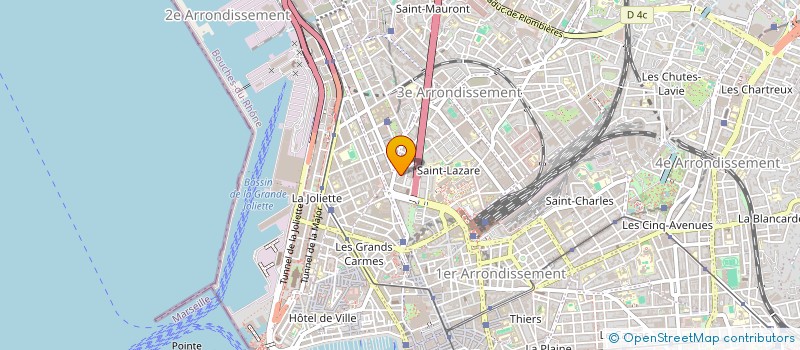 localisation de l'entreprise MARTINEZ R ET M ET ALMARIC CH à MARSEILLE 3