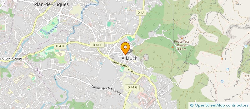 localisation de l'entreprise MARTINEZ ROBERT  ALLAUCH