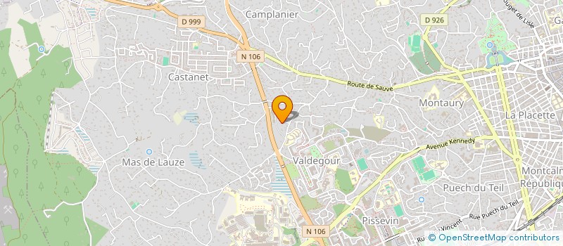 localisation de l'entreprise MARTINEZ SARL à NIMES