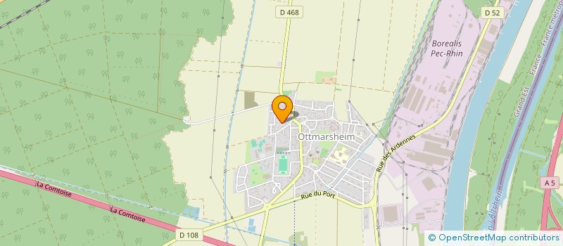 localisation de l'entreprise MARTINEZ SARL à OTTMARSHEIM