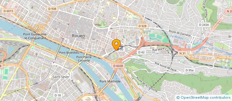 localisation de l'entreprise MARTINEZ SEVERINO ET MANUEL à ROUEN