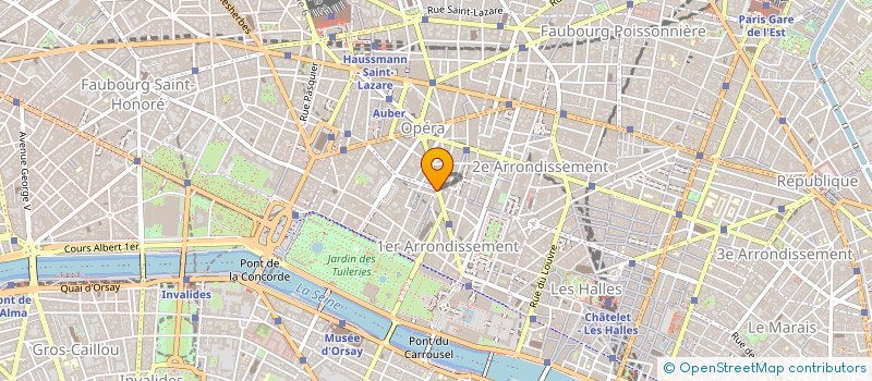 localisation de l'entreprise MARTINGRE à PARIS