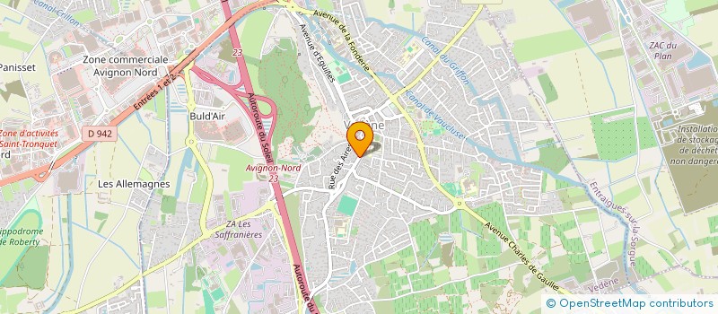 localisation de l'entreprise MARTINI  VEDENE