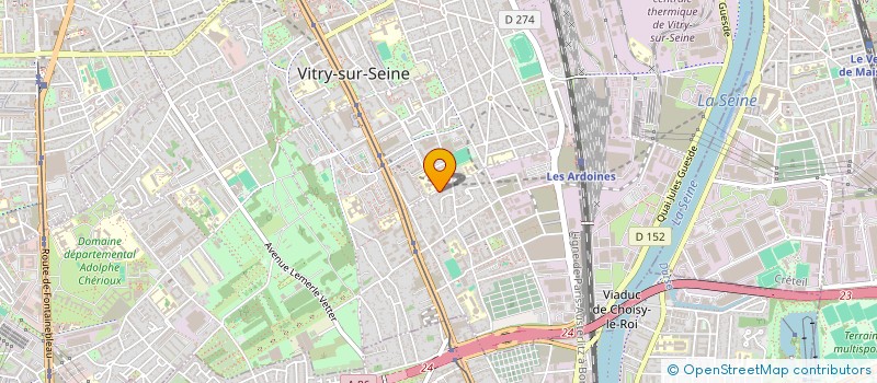 localisation de l'entreprise MARTINI & CO  VITRY-SUR-SEINE