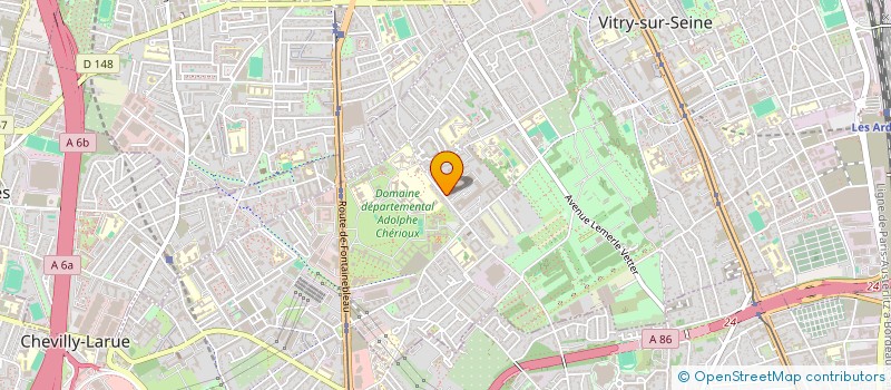 localisation de l'entreprise MARTINI ET CIE S A R L  VITRY-SUR-SEINE