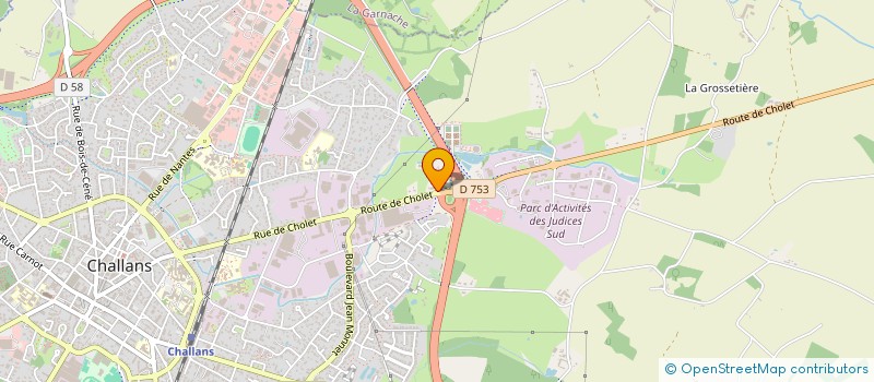 localisation de l'entreprise MARTINI KARTING  NOTRE-DAME-DE-MONTS