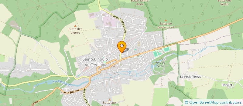 localisation de l'entreprise MARTINIERE IMMOBILIER  SAINT-ARNOULT-EN-YVELINES