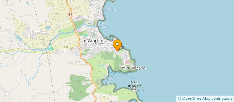 localisation de l'entreprise MARTINIQUE ATTRACTIONS FORAINES  LE VAUCLIN