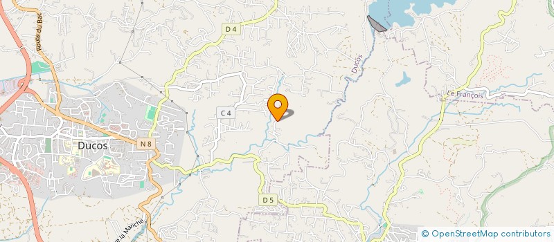 localisation de l'entreprise MARTINIQUE CABARET  DUCOS