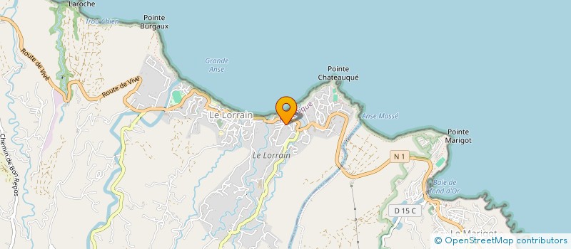 localisation de l'entreprise MARTINIQUE DEVELOPPEMENT ET PERFORMANCE à LORRAIN
