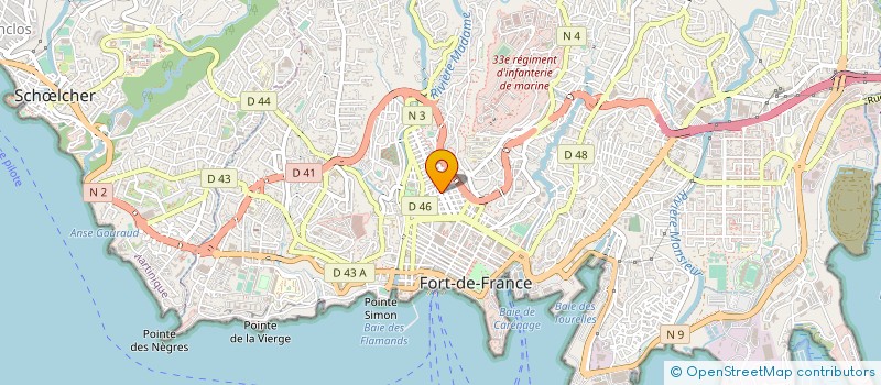 localisation de l'entreprise MARTINIQUE LOCATION SERVICES à FORT-DE-FRANCE
