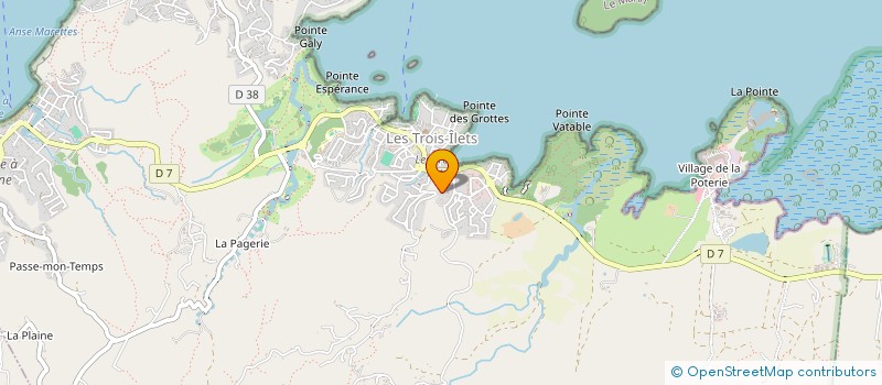 localisation de l'entreprise MARTINIQUE PLONGEE à LES TROIS-ILETS