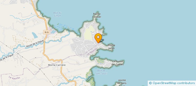 localisation de l'entreprise MARTINIQUE SHOOTING ACADEMY  LE FRANCOIS