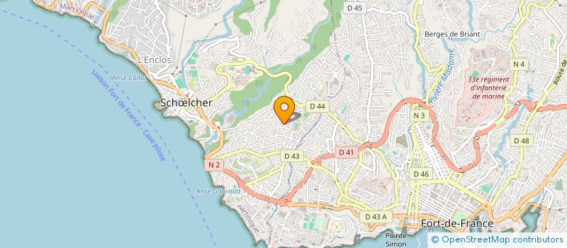 localisation de l'entreprise MARTINIQUE TRAVAUX PLUS  SCHLCHER