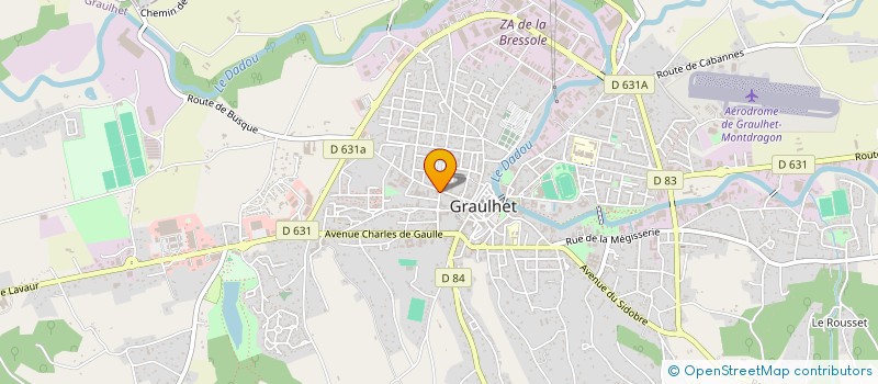 localisation de l'entreprise MARTINIUM  GRAULHET