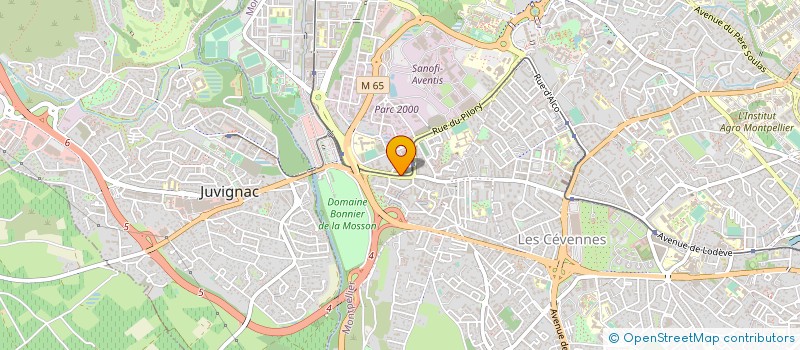 localisation de l'entreprise MARTINO à MONTPELLIER