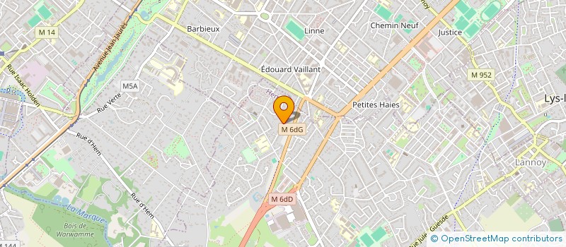 localisation de l'entreprise MARTINO  HEM