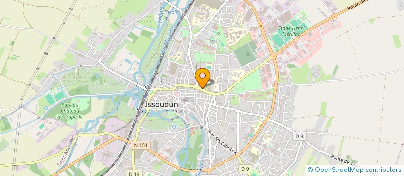 localisation de l'entreprise MARTINO à ISSOUDUN
