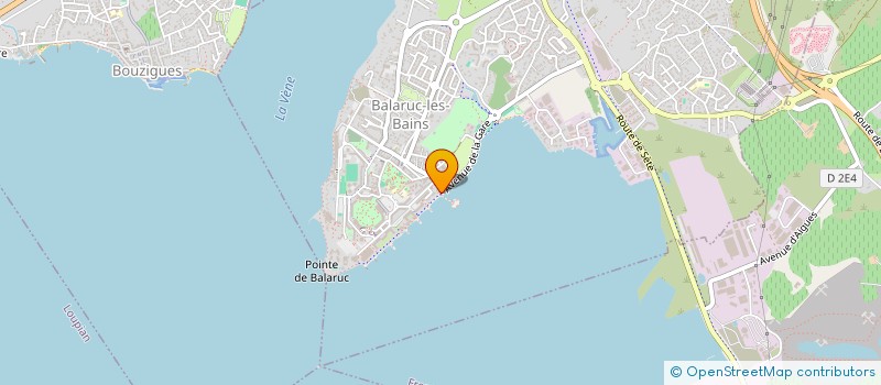 localisation de l'entreprise MARTINOD  BALARUC-LES-BAINS