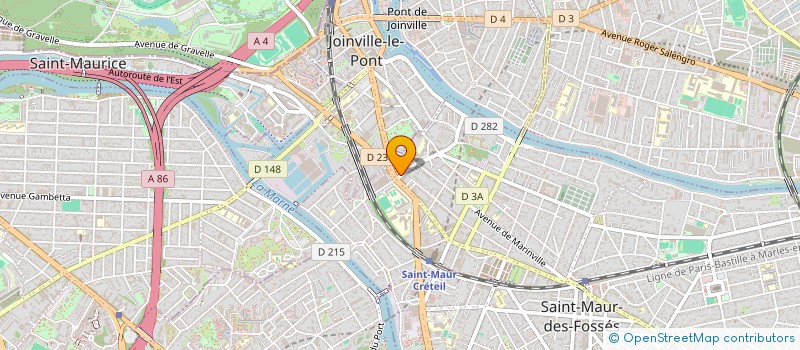 localisation de l'entreprise MARTINS à SAINT-MAUR-DES-FOSSES