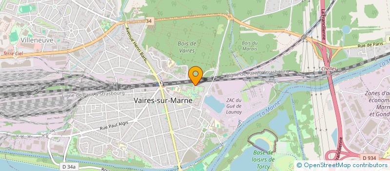 localisation de l'entreprise MARTINS  VAIRES-SUR-MARNE