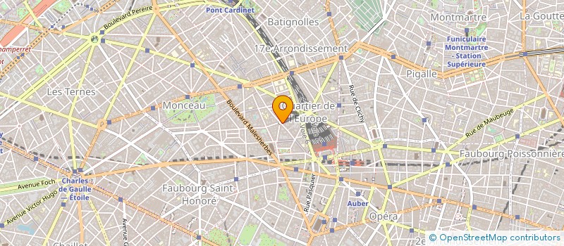 localisation de l'entreprise MARTINS à PARIS
