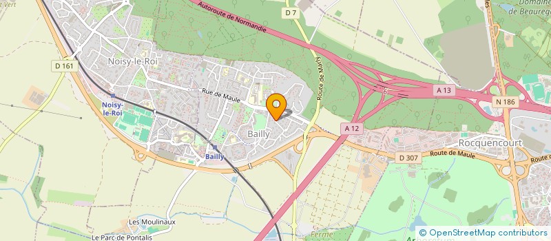 localisation de l'entreprise MARTINS  BAILLY