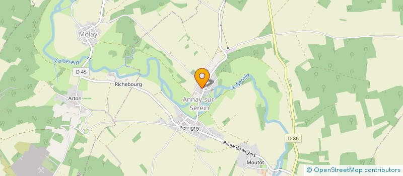 localisation de l'entreprise MARTINS.A BATIMENT  ETIVEY