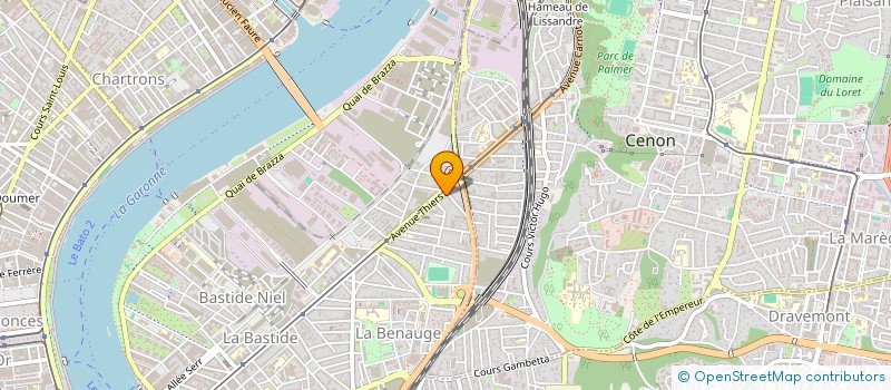 localisation de l'entreprise MARTINS ARCHITECTURE  BORDEAUX