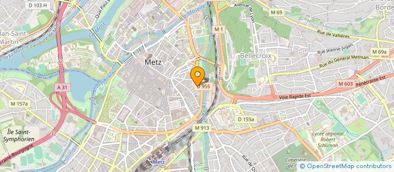 localisation de l'entreprise MARTINS BATI SARL  METZ