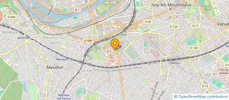 localisation de l'entreprise MARTINS CARVALHO à CLAMART