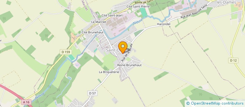 localisation de l'entreprise MARTINS CHRETIEN à SAINT-OUEN