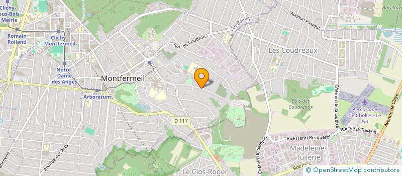 localisation de l'entreprise MARTINS&CO à MONTFERMEIL