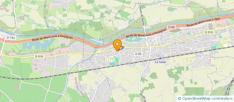 localisation de l'entreprise MARTINS GROUP  LE SOLER