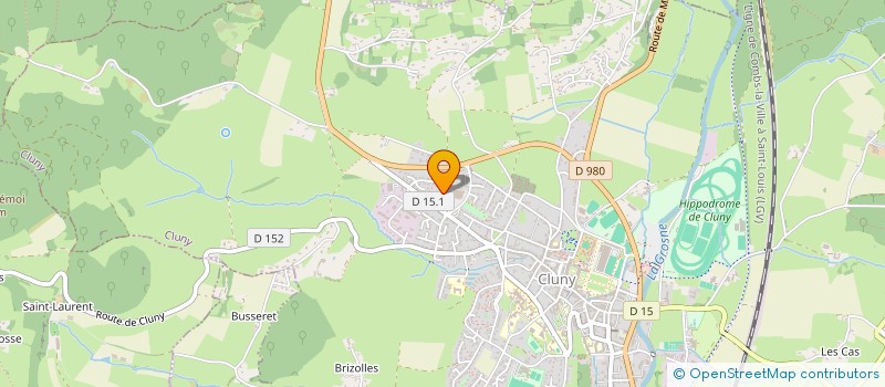 localisation de l'entreprise MARTINS IMMO  CLUNY