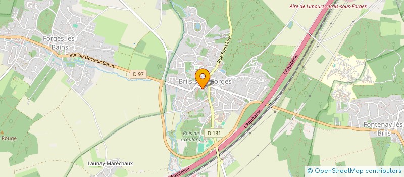 localisation de l'entreprise MARTINS INVEST  BRIIS-SOUS-FORGES